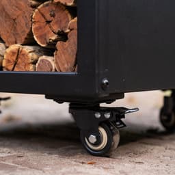 RJRoyal Living Plancha BBQ Camarada Blackline Bakplaat 8mm en conisch incl Wielen en Wok-ring — thumbnail 2