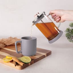 PISTON KOFFIE THEE INFUSER 800ml BERLINGER HAUS BH-8589 TAUPE — thumbnail 4