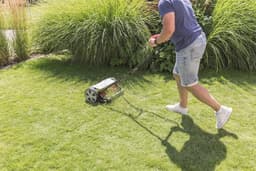 Handmatige Grasmaaier 38 cm - Ideaal Voor 250 m² - Helicoid Snede — thumbnail 5