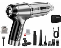 Handstofzuiger Draadloos 120 W 12000 Pa - Air Duster en Keyboard Cleaner