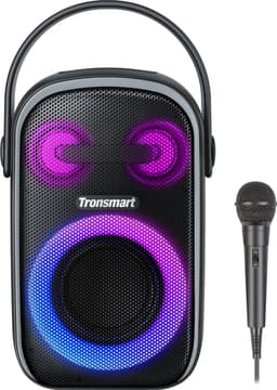 Tronsmart Halo 110 - Draagbare Bluetooth Partyspeaker - 60W Stereo - 18 Uur Batterij - IPX6 Waterbestendig - Karaoke - Met Microfoon - Zwart — thumbnail 1