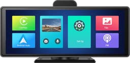 DrPhone DC19 4K Dash Cam ADAS Draadloze Carplay & Android Auto DVR - 5G WiFi – GPS Navigatie – 10.26 Inch Scherm – Achteruitrijcamera - Dashboard Video Recorder — thumbnail 1