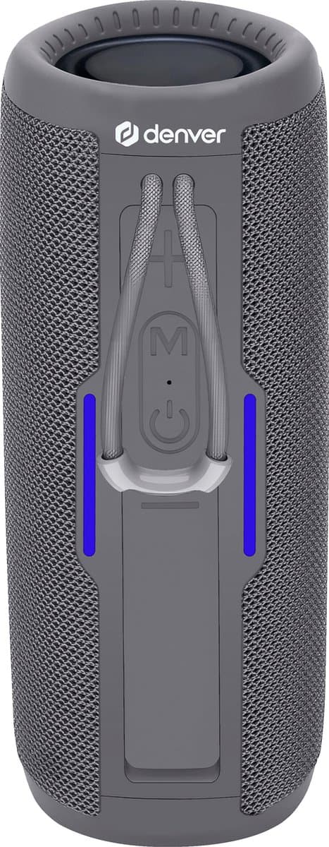 Denver Bluetooth Speaker Draadloos - Muziek Box - AUX - BTV150 - Grijs — afbeelding 1