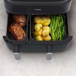 Philips Airfryer 5000 Series Dual Basket NA555/00 — thumbnail 5