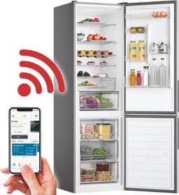 Hoover H-FRIDGE 700 HOCE7620CX Vrijstaand 377 l Aluminium — thumbnail 3