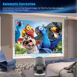 Equivera Mini Beamer - Draagbare Beamer - Beamer - Mini Beamer Projector - Projector - Mini Projector — thumbnail 4