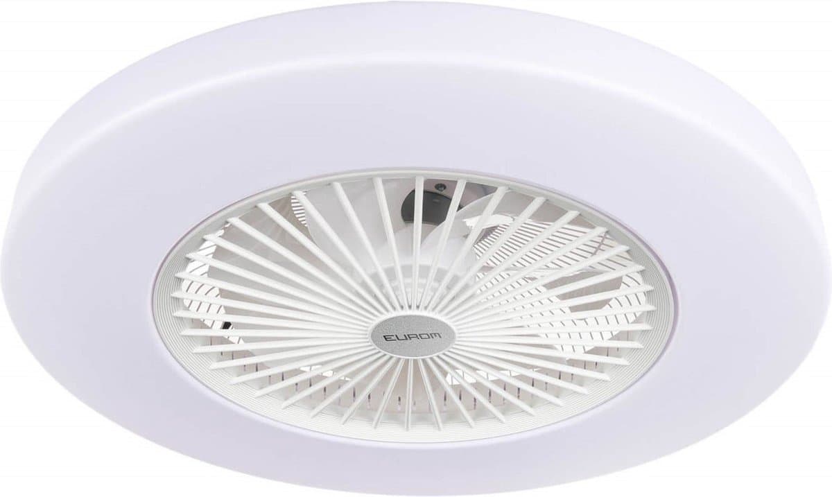 Eurom Ceiling fan LRC White | Lamp en ventilator in 1 | ø 58 cm | 385281 385281 — afbeelding 1