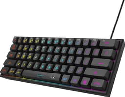 MageGee TS91 - Gaming Toetsenbord - Gaming - RGB Keyboard - 60% Keyboard - TKL - Ergonomisch - Zwart — thumbnail 5