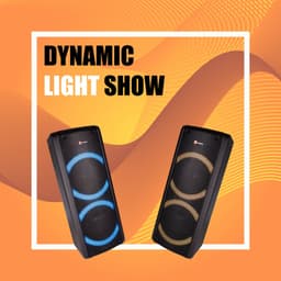 N-GEAR LGP 72 - Karaoke Set - Bluetooth Party Speaker - Party Box met Microfoon - Zwart — thumbnail 5