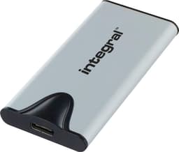 Integral SlimXpress Pro INSSD2TPORT3.2SLIMXS externe solide-state drive Thunderbolt technologie 2 TB USB Type-C USB 3.2 Gen 2x2 Zilver — thumbnail 2