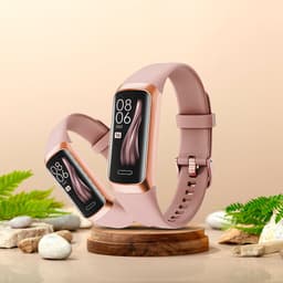 Otiume Activity Tracker - Stappenteller en Hartslagmeter - Sporthorloge - Smartwatch - Dames Heren en Kinderen - Amoled - Bloeddrukmeter - Roze — thumbnail 5