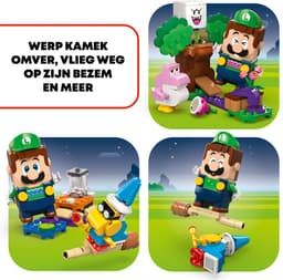 LEGO Super Mario - Avonturen met interactieve Luigi Constructiespeelgoed — thumbnail 2