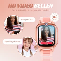 4G Smartwatch kinderen - GPS Horloge kind - HD Videobellen & Stappenteller - Speelgoed - Incl Simkaart — thumbnail 3