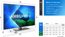 Philips 65OLED808 - 65 inch - 4K OLED - 2023 — thumbnail 3