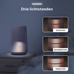 MiRi EasyBreath (2x) + 2 Extra Filters – Luchtreiniger – 250 m³/h – HEPA 13 filter – Ruimtes tot 50m² – Air Purifier – Koolstoffilter – Ionisator – UV-C – Luchtkwaliteit Indicator – WiFi en App — thumbnail 2