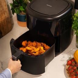 Cecotec Airfryer XL - 6 liter - 12 Kookprogramma's - Touch Screen - 1700 Watt - Modern en Compact Design - Heteluchtfriteuse - Cecofry Bombastik 6000 — thumbnail 5