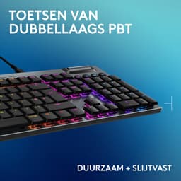 Logitech G915 X - Bedraad Gaming Toetsenbord - Tactile - Qwerty - Zwart — thumbnail 5