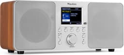 DAB radio met Bluetooth - Audizio Genua - DAB+ radio, FM radio - Auto scan - Zilver — thumbnail 1
