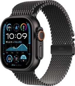 Apple Watch Ultra 2 GPS + Cellular 49mm Black Titanium Case with Black Titanium Milanese Loop - S — thumbnail 2