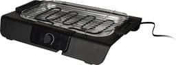 Elektrische Tafel Barbecue - Grillplaat 42 x 24 Centimeter - Metalen Waterreservoir - Indicatielampje - 2 Verstelbare Hoogte - Afneembare Grillrooster — thumbnail 1