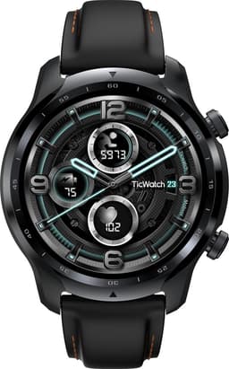 Mobvoi Ticwatch Pro 3 GPS smartwatch Black Shadow AMOLED dubbel layer technologie 48mm wear OS 1.4in  Zwart — thumbnail 1