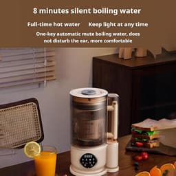 Elektrische Blender - Keukenmachine - Smoothies Maken - Stil Ontwerp - 15 Liter - Wit — thumbnail 2