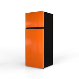 NUNKI MEDIUM-FORA Dubbel-Deurs Koelkast, E Klasse, 206l, Gloss Bright Orange Front — thumbnail 5