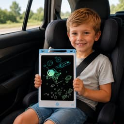 Tekenbord kinderen Kiraal - Tekentablet - LCD Tekentablet kinderen - Grafische tablet kinderen - Kindertablet Blauw - 10 inch — thumbnail 5