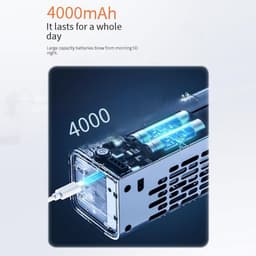 Draagbare Airconditioner - Mini Aircooler - Persoonlijke Koeling - Ultra Stil Ontwerp - 32.5 x 7.5 x 7.5CM - Wit — thumbnail 2