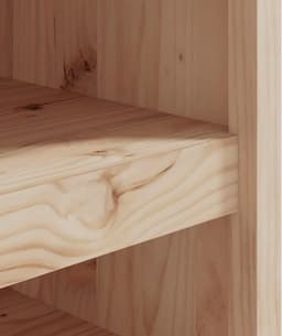 Buitenkeuken Kast - Tuinkast Tafel - Buiten Koken - Modulair Ontwerp - 106x55x64 cm - Natuurlijk — thumbnail 2