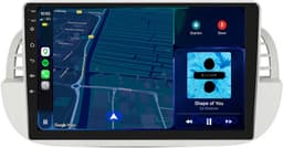 CarPlay autoradio geschikt voor Fiat 500 | 2007 t/m 2015 | Android 13 | Draadloos Apple CarPlay & Android Auto | 2GB + 32GB | Denago DNG-A408 | 2025 model | 2007 2008 2009 2010 2011 2012 2013 2014 2015 | Bluetooth & Wifi — thumbnail 5