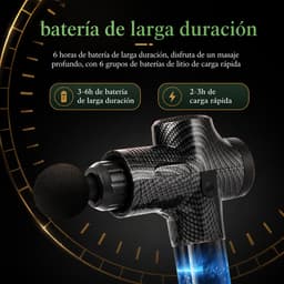 Sello! massage gun – massage pistool – massage apparaat – diepe massage – krachtige motor – stille werking – 6 massagekoppen — thumbnail 5