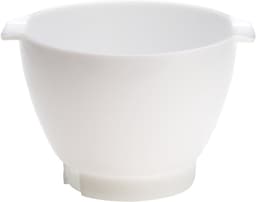 Keukenmachine Kom - Mixer Bowl - Voedsel Bereiden - Onbreekbaar Kenlyte - 4 Liter - Wit — thumbnail 1
