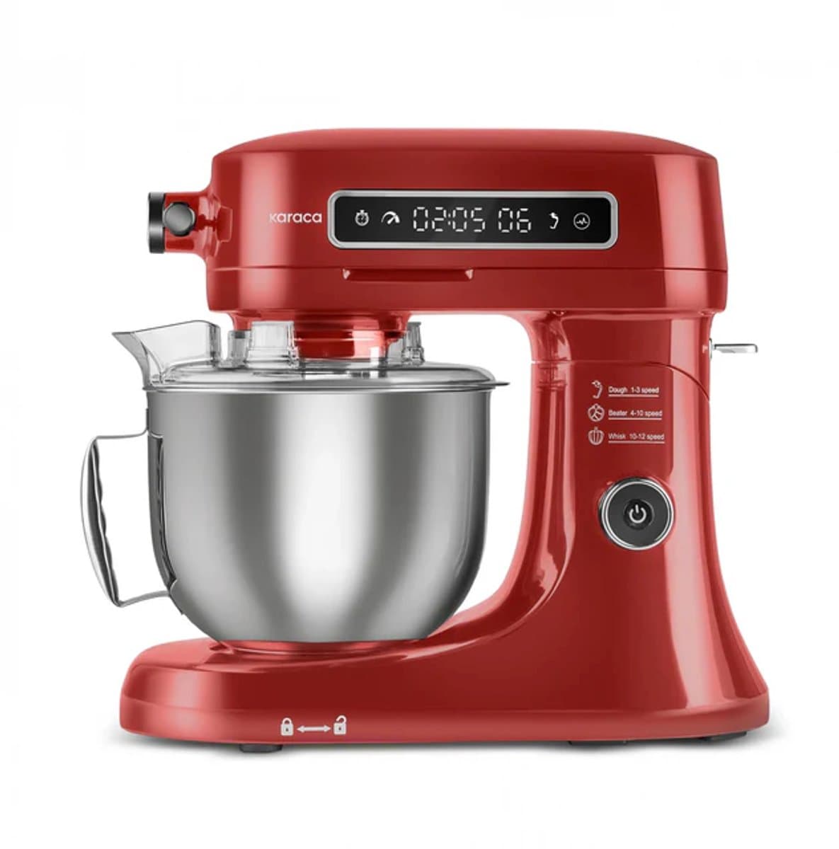 Karaca Standmixer 1600W – 5 Liter RVS Mengkom – 12 Snelheden – Timerfunctie – Ultra Stil – Gietijzeren Behuizing — afbeelding 1