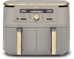 Airfryer Dubbele Bak 9,5L – 6-in-1 Heteluchtfriteuse – 2 Lades – 2470W – Vaatwasserbestendig