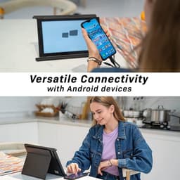 Mobile Pixels Trio Max 14 inch portable monitor – Full HD IPS laptop scherm extender – USB C USB A tweede monitor display – draagbaar extra scherm voor Windows macOS Android Switch met kickstand single screen — thumbnail 4