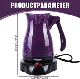 HEZIVO® Turkse Koffiezetapparaat - Koffieapparaat - Koffiemachine - 500 ml - 500 W — thumbnail 4