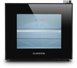Klarstein Mini-Koelkast Happy Hour 10L 65W Zwart - Minikoelkast Drankkoeler Hotelkoelkast,8L 30 dB - voor Hotelkamer voor Kantoor voor Slaapkamer - LED-Binnenverlichting Glasdeur Stil - Mini Fridge - Kleine Koelkast - Compact Koelkast — thumbnail 1