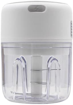 Elektrische voedselhakker 250ML Mini draadloze draagbare vleesmolen USB-oplaadbare knoflookhakker keukenmachine voor groenten/noten/fruit/vlees/enz. — thumbnail 1
