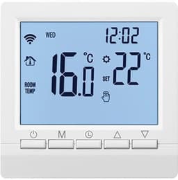 Slimme Thermostaat - Temperatuurregelaar - Verwarming Regelen - Wifi Connectiviteit - 16A - Wit — thumbnail 4
