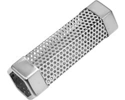 Rookbuis RVS - Hete rookpijp - Barbecue smaak - Geoptimaliseerde smaak - 157 en 204 cm - Zilverkleurig