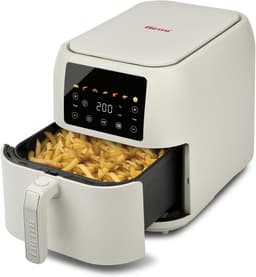 Heteluchtfriteuse - Airfryer XXL - Gezond Koken - Digitaal display - 8 Liter - Matgrijs — thumbnail 5
