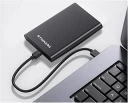 Mobiele Harde Schijf - Externe Opslag - Bestanden Opslaan - Snelle USB 3.0 - 500GB - Zwart — thumbnail 5