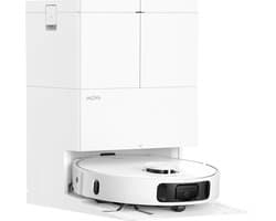 Mova E50 Ultra Robotstofzuiger Wit | Dweilfunctie | Automatisch legen & bijvullen | 30.000 Pa zuigkracht | Grote woning | Tapijt - Parket - Harde vloeren | Huisdierenhaar | Zelfreinigend station | Randreiniging | Grote watertank | Hardnekkig vuil