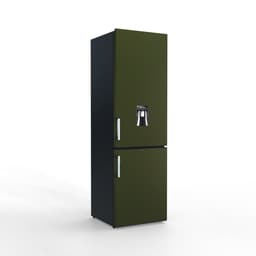 NUNKI LARGEH2O-FMIL / Combi Bottom Koelkast, E klasse, 268l, Waterdispenser, Military Green, Matte (FRONT only) — thumbnail 4