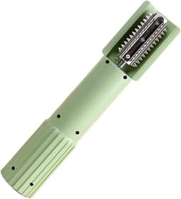 Elektrische rasp - Keukenmachine hakmolen - Groente snijden - Draagbaar automatisch apparaat - 24.5 cm - Groen — thumbnail 1