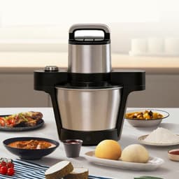 Keukenmachine - Stampmachine - Maaltijden Bereiden - 1000W Motor - 6L Capaciteit - Zilver — thumbnail 1