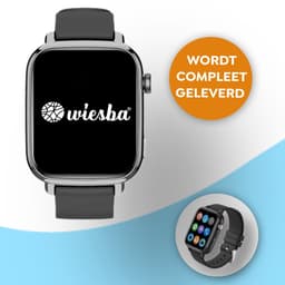 Wiesba WB13 - smartwatch kinderen - gps horloge kind - kinderhorloge bellen - gps tracker kinderhorloge - kinderhorloge met gps - kinderhorloge - Zwart — thumbnail 1