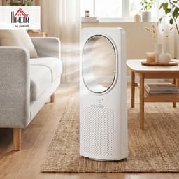 Torenventilator - Staande Ventilator - Ruimte Koelen - Fluisterstil Slaapmodus - 62 cm Hoog - Wit — thumbnail 5
