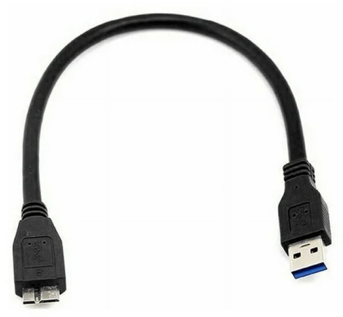 Oneay Draagbare harde schijfkabel met MicroUSB 3.0 B-interface, geschikt voor externe harde schijven van 2,5 inch met een capaciteit van 4 TB of minder, voor snelle lees- en overdrachtssnelheden. — afbeelding 1